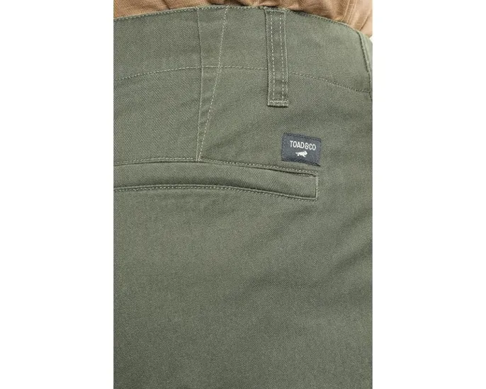 Toad&Co Прямые чиносы Mission Ridge из органического хлопка с карманами