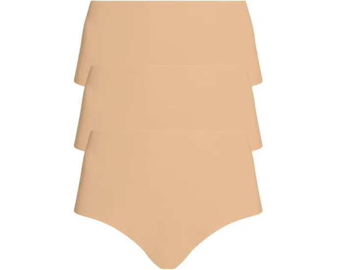 Комплект из 3 бикини Commando с высоким поясом из микроволокна