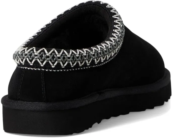 Тапочки UGG Tasman II с оплеткой UGGbraid и овчиной