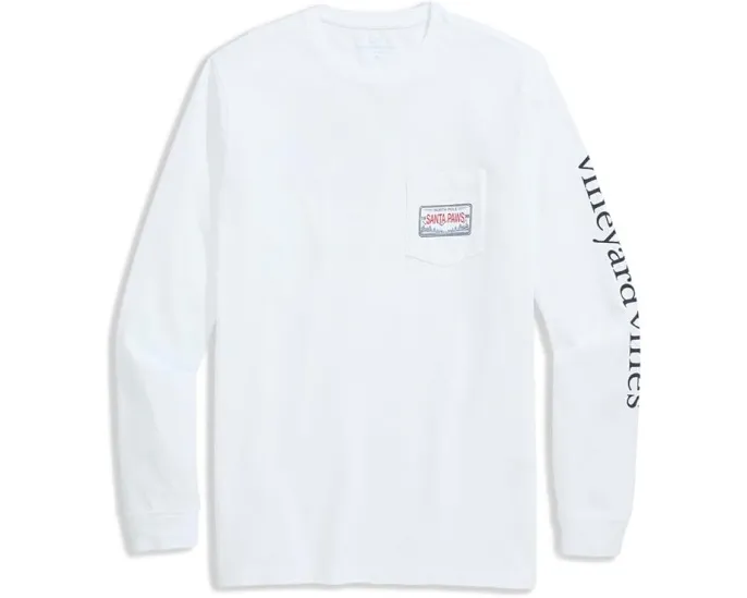 Длинный рукав Vineyard Vines с собакой и подарками