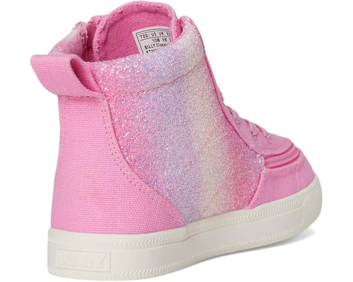 Высокие кроссовки BILLY Classic Lace High с блестками и молнией