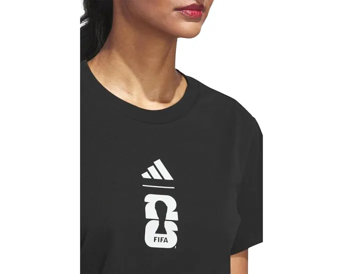 Футболка с графикой официального мяча ЧМ-2026 Adidas