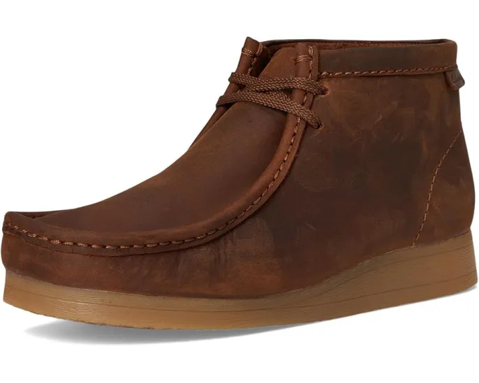 Ботинки Clarks Wallaston из замши с комфортной стелькой и подошвой крепового эффекта