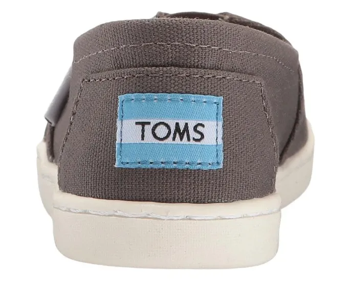 Детские лоферы TOMS Kids Alpargata 2.0 из хлопка