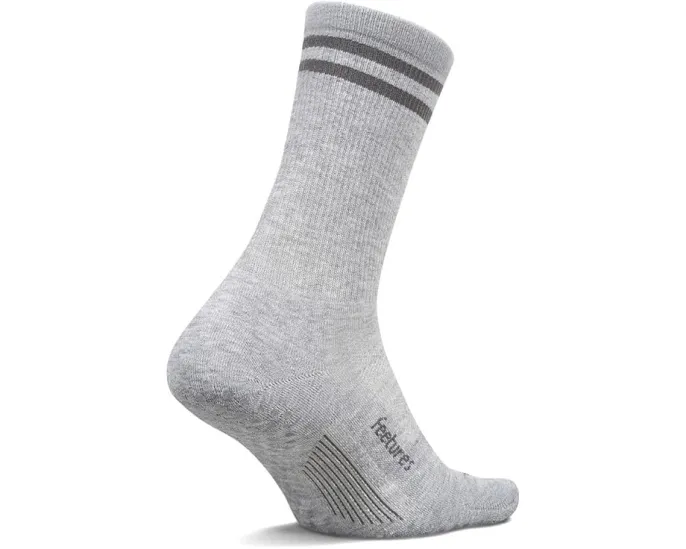 Носки Feetures Elite Max Cushion Grip Mini Crew с противоскользящими вставками и полоской