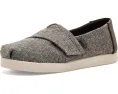 TOMS Alpargata для малышей с квадратным носком темно-коричневый