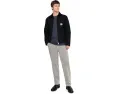 Прямые брюки AG Jeans Archie Sueded Straight из итальянского сатина