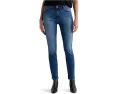 Джинсы AG Jeans Mari Mid Rise Slim Straight с зауженным силуэтом