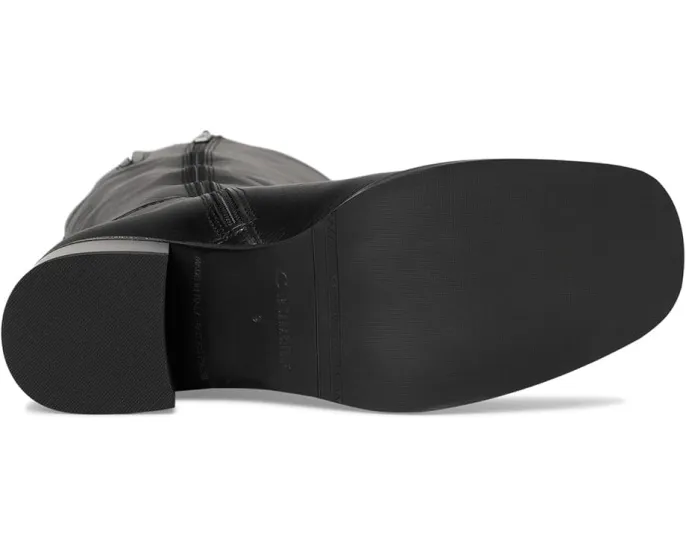 Высокие сапоги La Canadienne Jack из замши с квадратным носком и каблуком