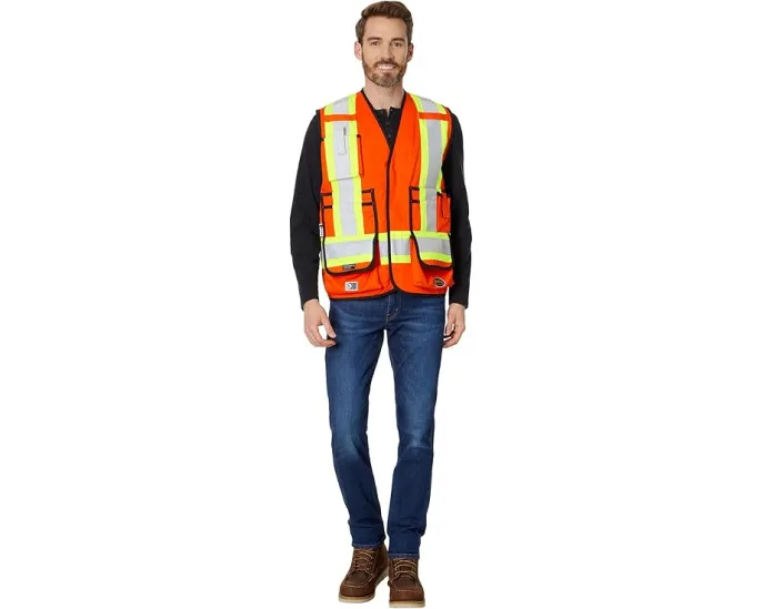 Сигнальный жилет Surveyor High-Visibility 7732U от Pioneer с карманами