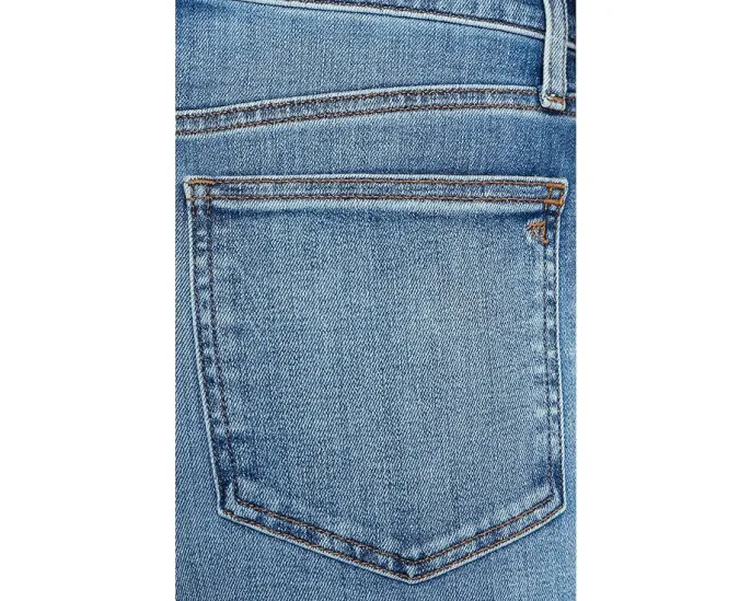 Укороченные брюки Wide Leg Crop из денима Oneida Madewell
