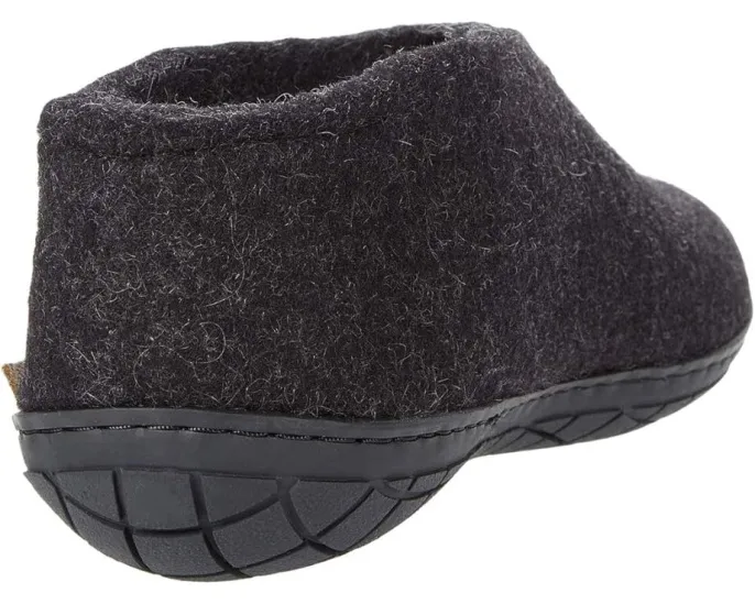 Glerups шерстяные туфли с кожаной подошвой для комфорта