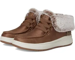 BOBS from SKECHERS ботинки Hands Free Slip-ins с искусственным мехом и памятью формы