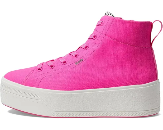 Кроссовки Keds Skyler Hi на высокой платформе с боковой молнией