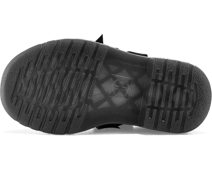 Dr. Martens детские туфли Polley II Bow с бантом на липучке