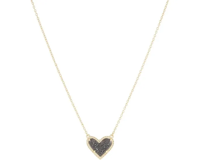 Короткое колье Kendra Scott Ari Heart с подвеской в виде сердца