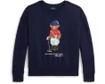 Свитшот Polo Ralph Lauren Kids с принтом Polo Bear и свободным кроем для детей старшего возраста