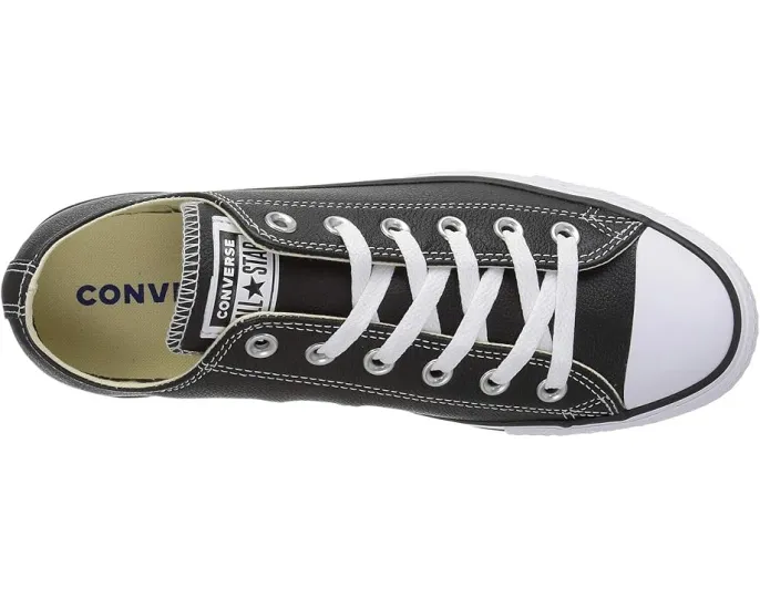 Converse Chuck Taylor All Star Leather Low Top кожаные кеды