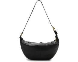 Сумка через плечо AllSaints Luna из мягкой кожи с молнией сверху