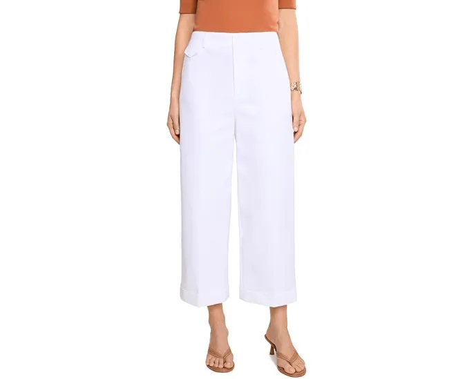 Укороченные брюки из двухслойного стретч-хлопка Lauren Ralph Lauren