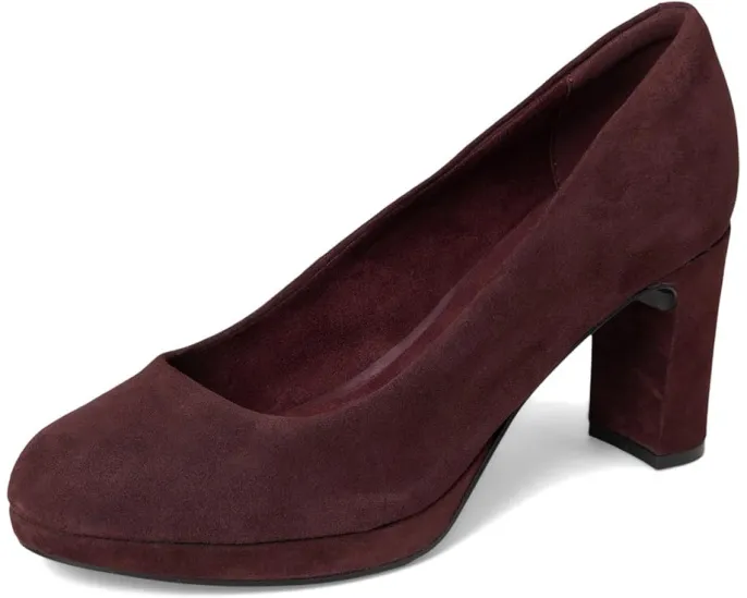 Туфли Rockport Carmen из замши без застежки с технологией Total Motion
