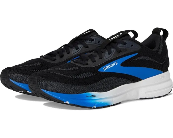Кроссовки Brooks Trace 4 с амортизацией DNA Loft v2 и резиновой подошвой