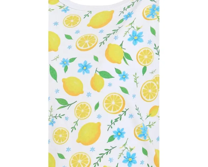 Топ Appaman Kids Hazel с принтом лимона без рукавов