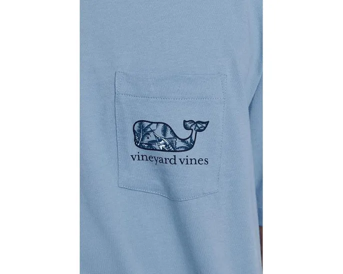 Футболка Vineyard Vines Sport Fisher Palm Whale с коротким рукавом и графикой