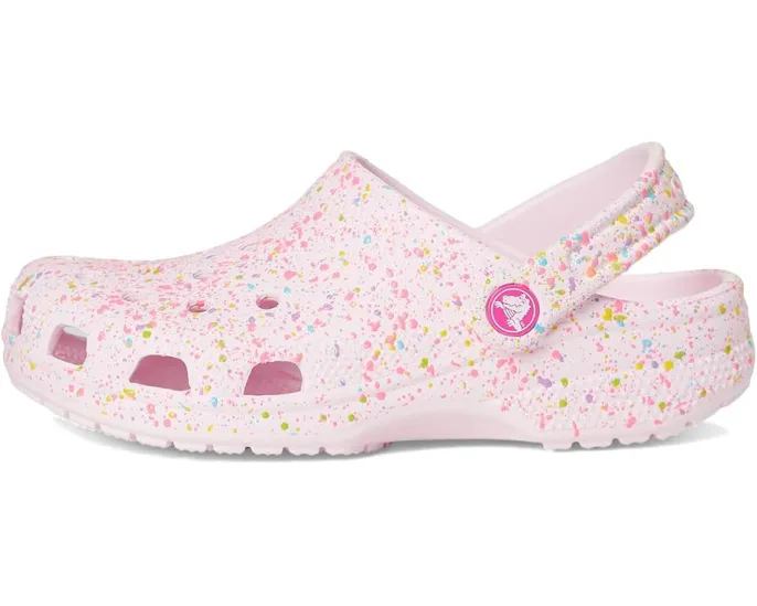 Классические кроксы для детей с узорами и возможностью кастомизации