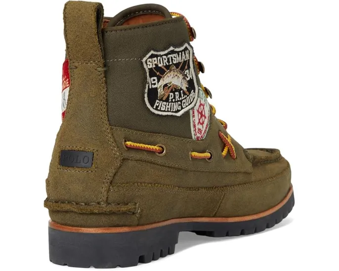 Ботинки Polo Ralph Lauren Ranger Mid с искусственным мехом и шнуровкой