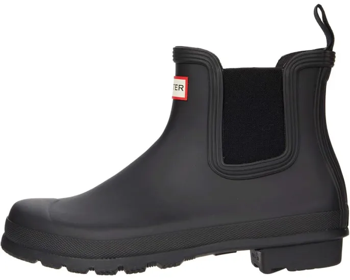 Резиновые сапоги Hunter Original Chelsea с водонепроницаемой конструкцией
