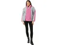 Джинсовая куртка Blank NYC Pink Sherpa с отделкой из искусственного меха