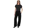 Футболка NIC+ZOE Day Gloss Woven Tee с запахом и складкой сзади