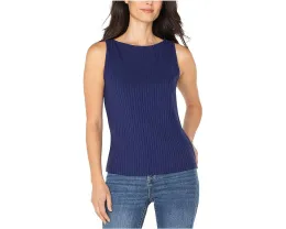 Топ Liverpool Los Angeles без рукавов с лодочкой и крупной резинкой