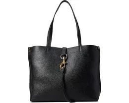 Вместительная сумка тоут Megan из натуральной кожи с магнитной застежкой Rebecca Minkoff