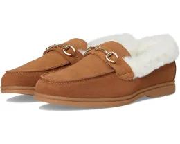 Лоферы Spring Step Laurin из замши с искусственным мехом и съемной стелькой