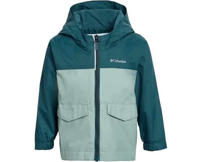 Детская дождевая куртка Columbia Rain Zilla II для малышей с флисовой подкладкой