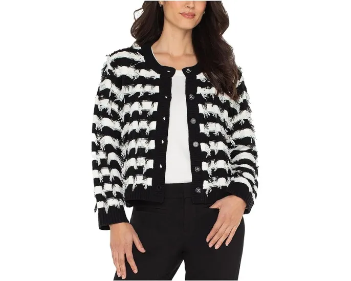 Кардиган Liverpool Los Angeles Long Sleeve Fringe Cardigan Sweater с бахромой