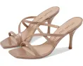 Босоножки Stuart Weitzman Strapeze 85 Slide на шпильке с переплетенными бретелями