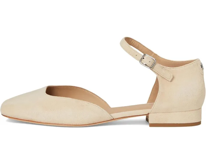 Туфли Lauren Ralph Lauren Emellie Mary Jane из замши на квадратном носке