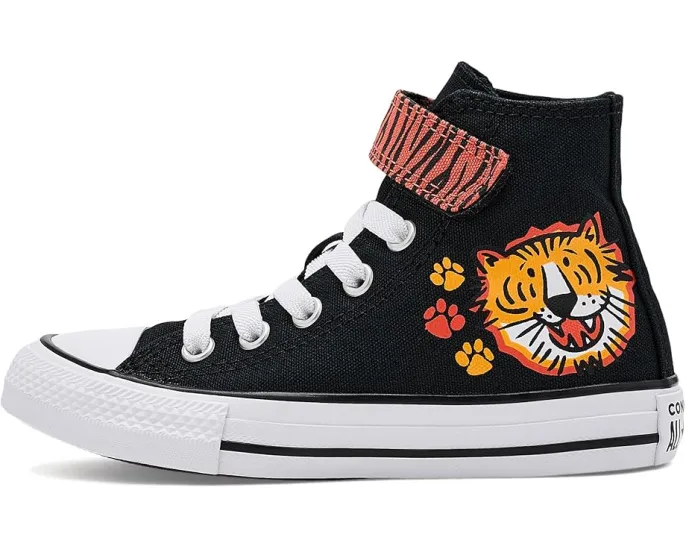 Converse Kids Chuck Taylor All Star Lions с липучкой для легкого надевания