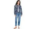 Джинсовая куртка Liverpool Los Angeles Jacquard с жаккардовым узором цвета Lapis Grove