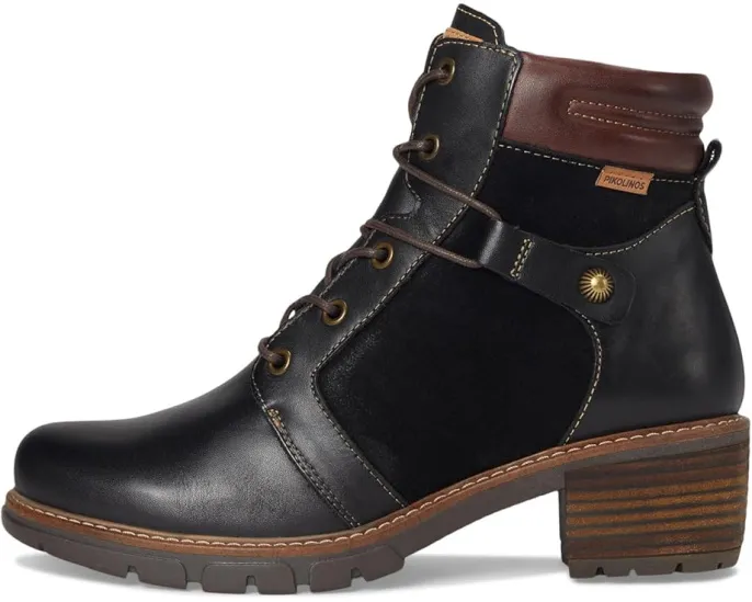 Высокие кожаные ботинки PIKOLINOS San Sebastia с длинными шнурками