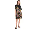 The Janie Favorite Polo Swing Dress- Orlaya Black