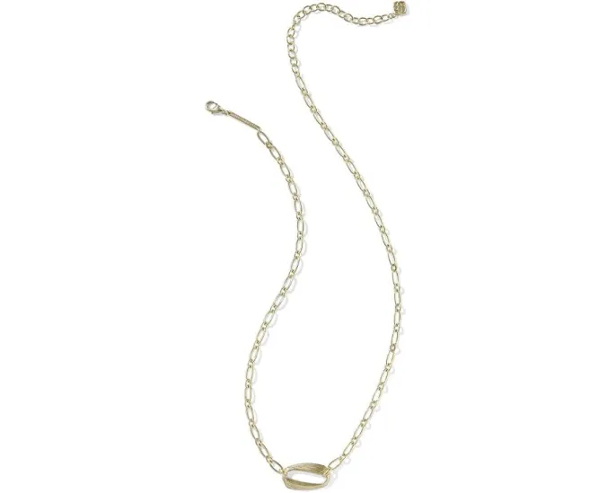 Кулон Kendra Scott Kira Short Pendant Necklace с подвеской овальной формы