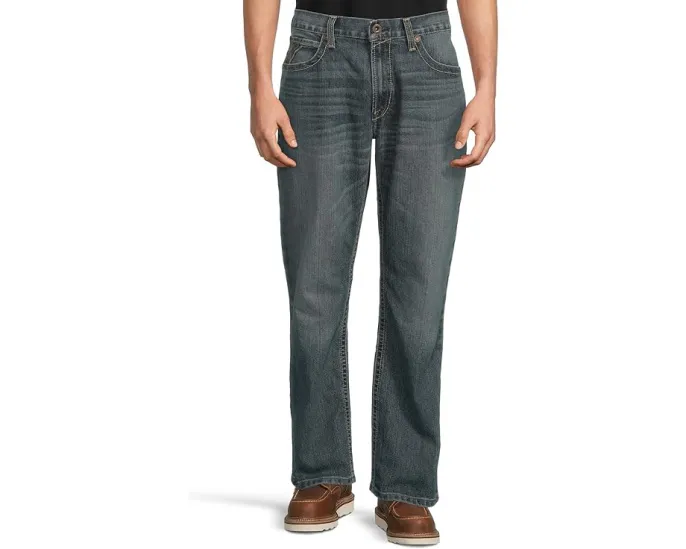 Джинсы Ariat M4 Low Rise Stretch Stockton с прямыми штанинами и вышивкой