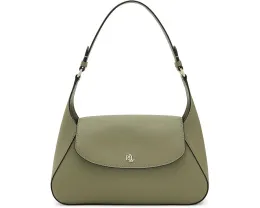 Кросс-боди сумка средняя Schylar из кожи с тиснением Lauren Ralph Lauren