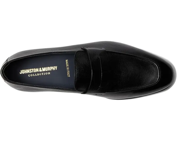 Туфли Johnston & Murphy Taylor Penny из кожи с круглым носком