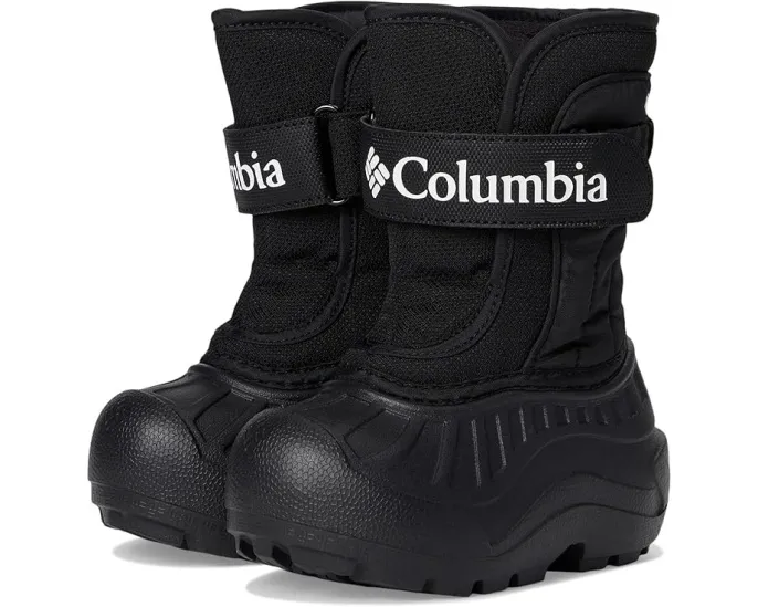 Детские зимние сапоги Columbia Powderbug Snowlite Strap с утеплителем 400 г и мембраной TechLite