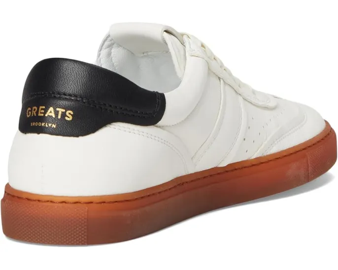 Кроссовки GREATS Charlie из итальянской кожи и замши с резиновой подошвой
